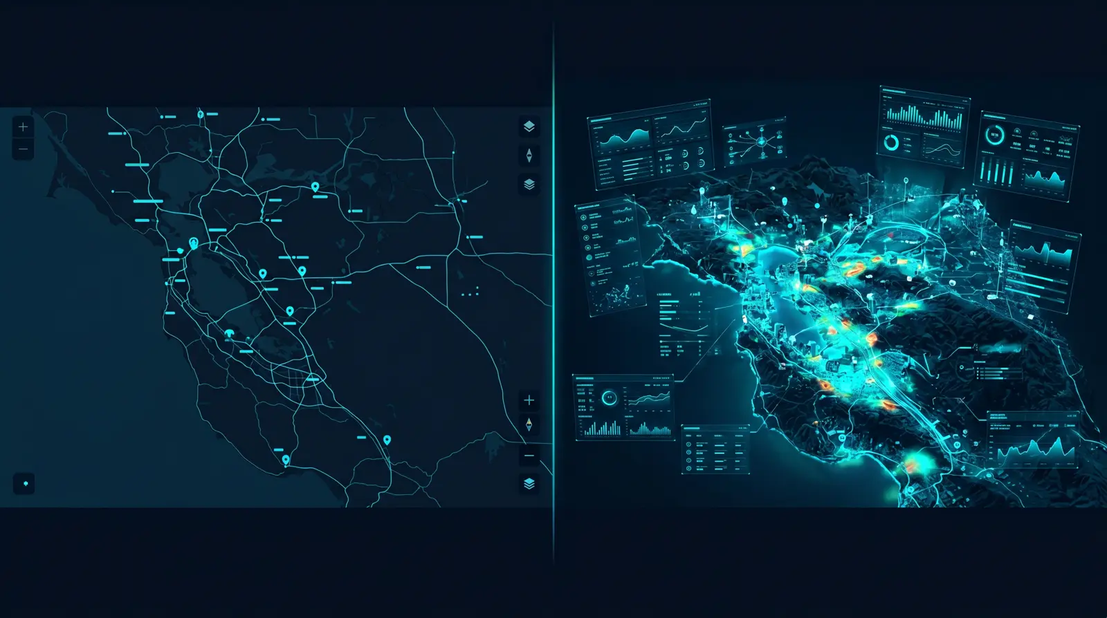 Interactive Hail Maps vs StormIntel